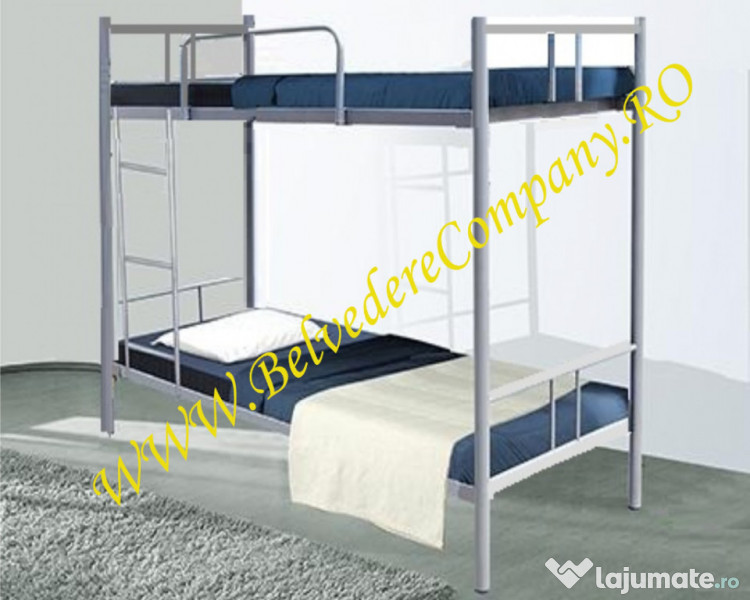 Paturi Metalice Etajate in stoc - Marca Belvedere! 