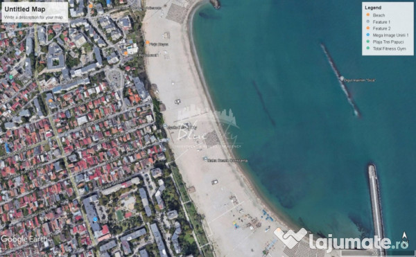 Teren Faleza Nord 305 mp cu deschidere 12 m 