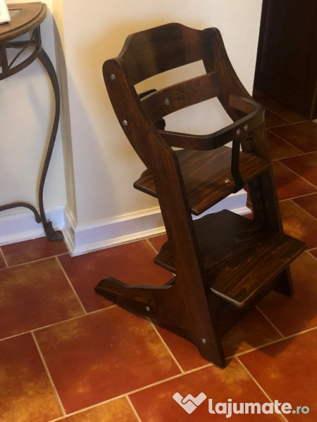 Scaun masa copii lemn masiv