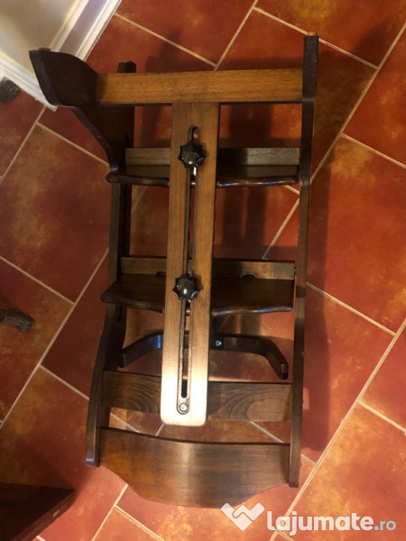 Scaun masa copii lemn masiv 