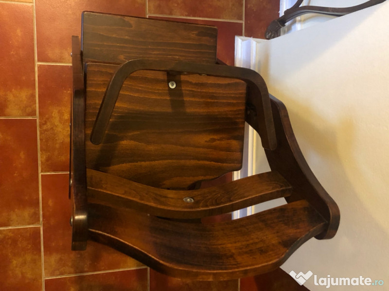 Scaun masa copii lemn masiv 