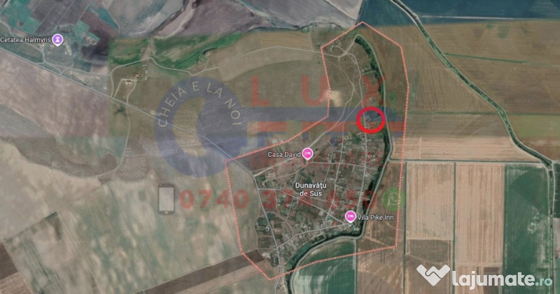 ID 7809 Teren intravilan in DUNĂVĂȚU DE SUS 