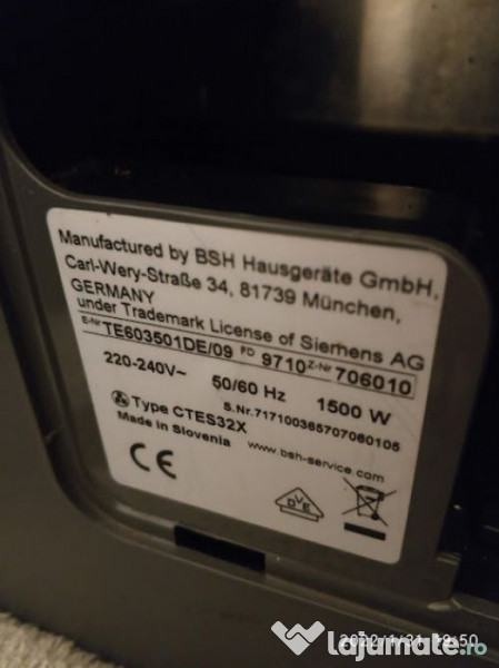Plăci de bază și debitmetre pentru Espressor Siemens EQ6 