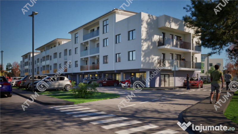 Apartament cu 3 camere si balcon etaj 1 in Selimbar zona Tri 