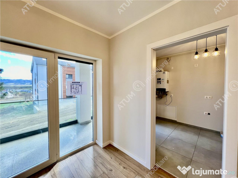 Apartament cu 2 camere si terasa la cheie in Cristian Sibiu 