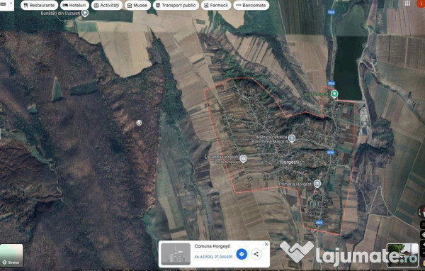 Teren extravilan padure, cota parte de 1/48 Horgesti, ID:... 