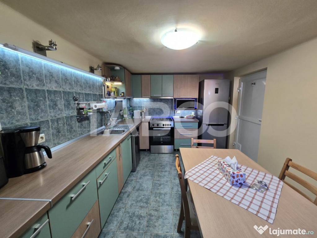 Apartament 4 camere si teren 241 mp in zona Terezian din Sib 