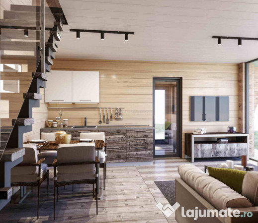 Case din lemn 115 Mp. in tot Jud. Timis 