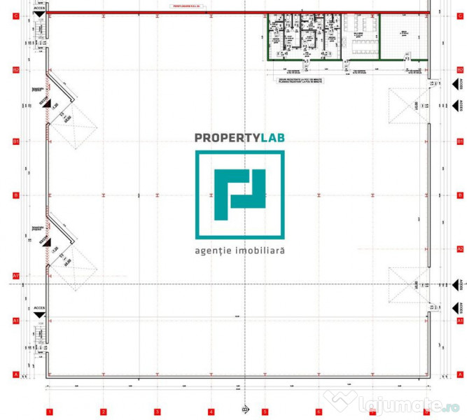 Hală industrială de vânzare 1857 mp