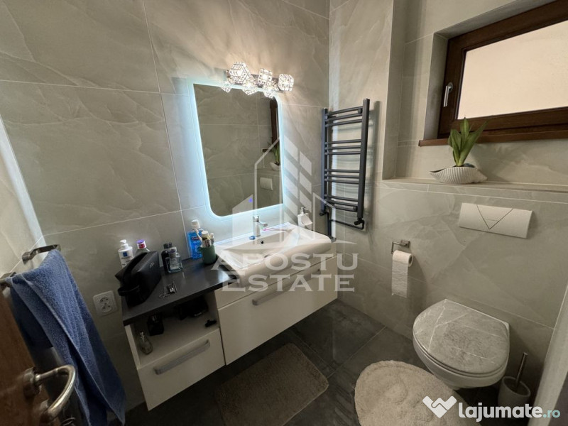 Duplex cu 4 camere si gar, P+1+M,mobilat si utilat, utili...