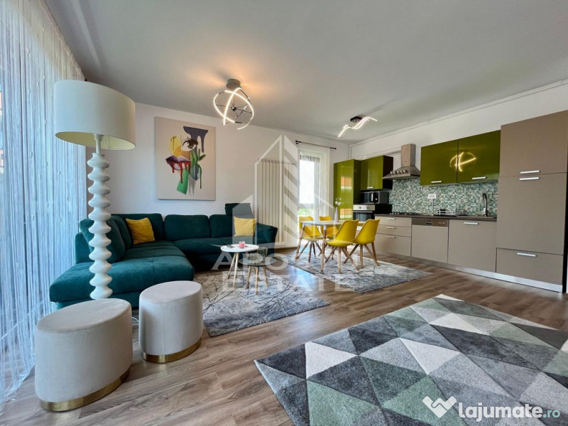 Apartament modern cu 2 camere, open space, in IRIS 