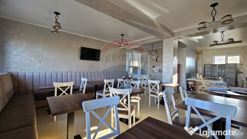 Complex comercial-cofetărie, patiserie pitzerie- Udești...