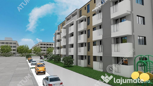 Apartament cu 2 camere si gradina proprie zona Lacul lui Bin 