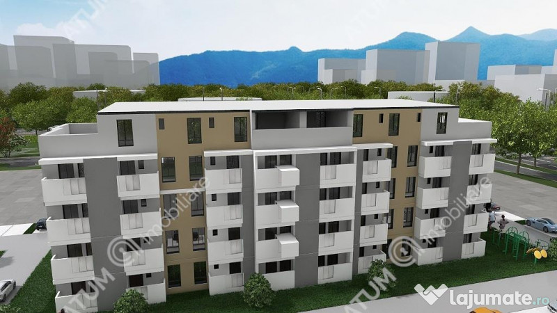 Apartament cu 2 camere si gradina proprie zona Lacul lui Bin 