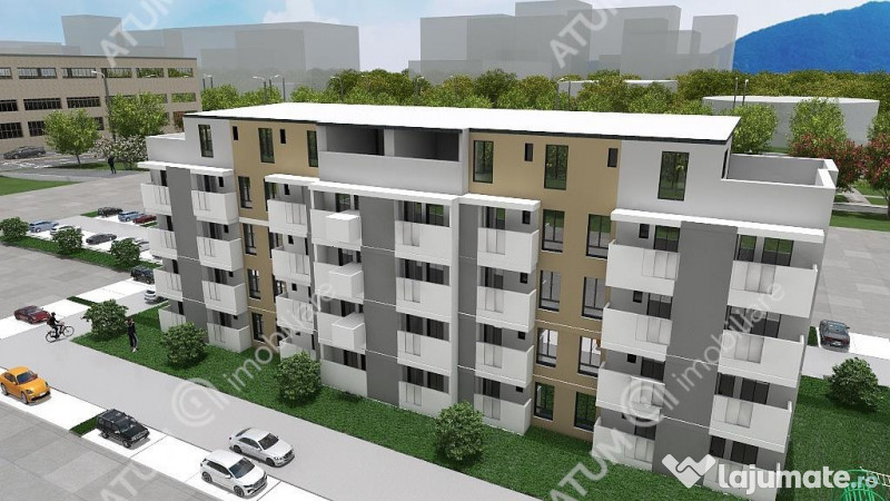 Apartament cu 2 camere si gradina proprie zona Lacul lui Bin 