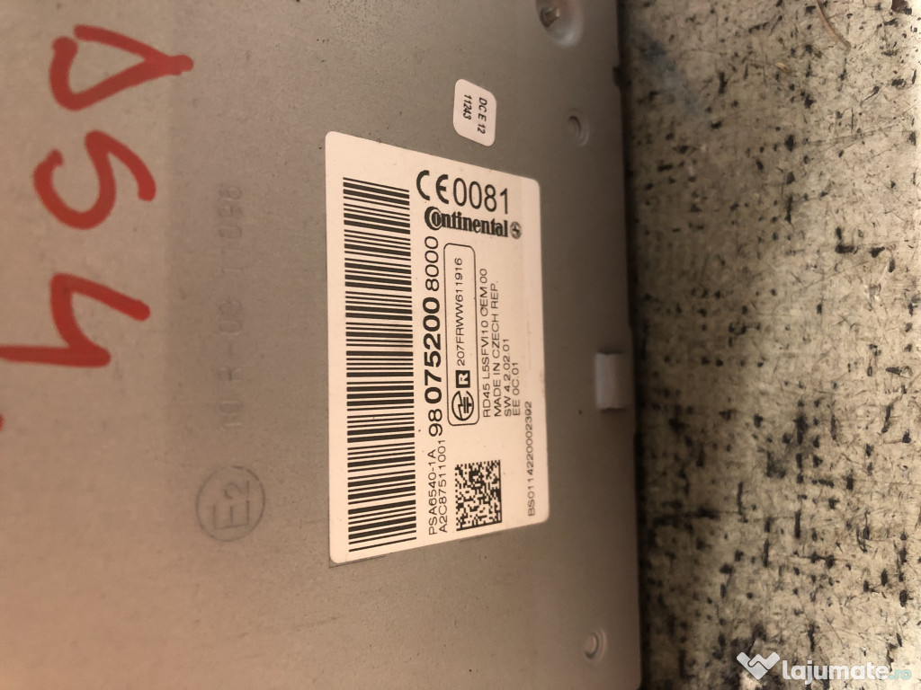 Unitate Multimedia Citroen DS4 2014