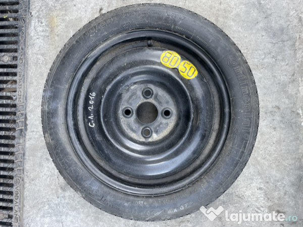 Roata rezerva slim Citroen C1 1.2 Benzina 2016