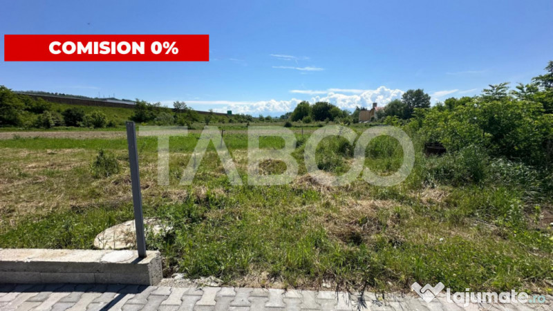 Teren 890 mp intravilan COMISION 0% de vanzare zona Lazaret