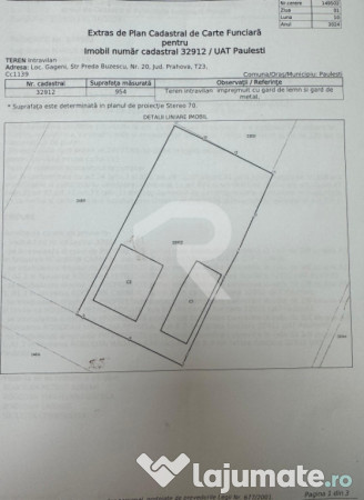 Gageni, casa care inseamna acasa, zona linistita, teren gene