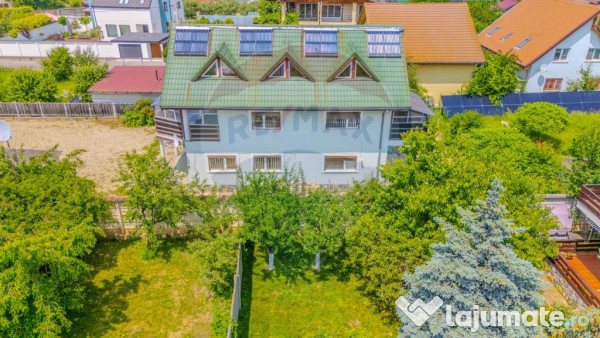 Vila rezidential/ gradina de vis/sera/ panouri/ Sanpetru!