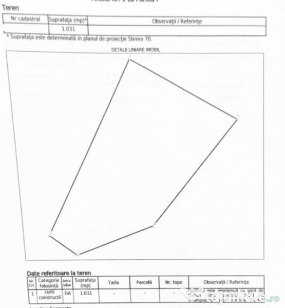 Teren intravilan situat in zona Agigea-Poarta 10 