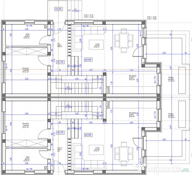 Duplex de 119mp utili cu acces rapid spre Cluj-Napoca 