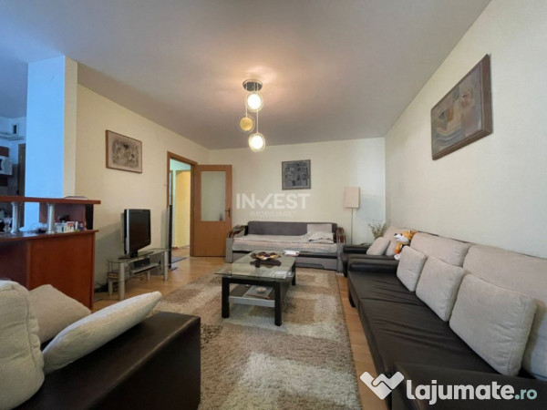 Apartament 3 camere, 2 bai, inclus garaj si boxa, zona Pacur 