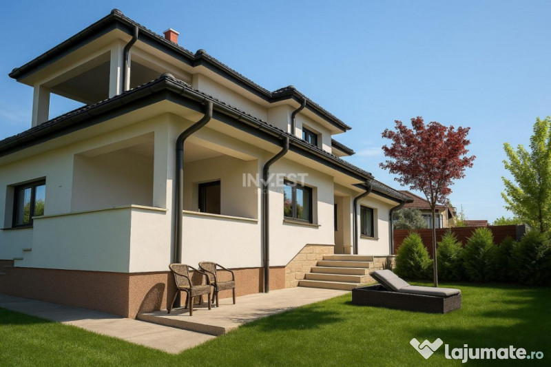 Vilă în Stil Mediteranean în cartierul Bucium 