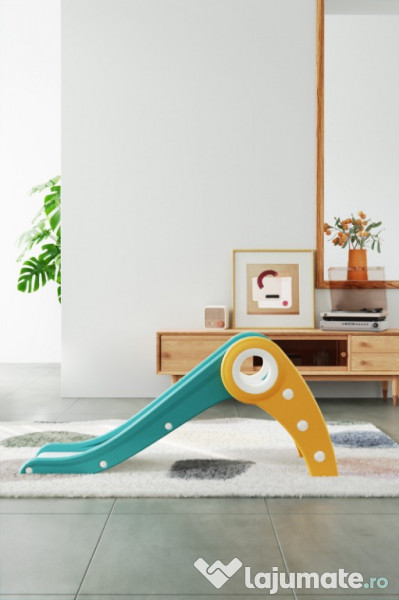 Tobogan pentru copii Kinderplay BJ21B343 cu design ergonomic, pliabil