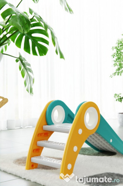 Tobogan pentru copii Kinderplay BJ21B343 cu design ergonomic, pliabil