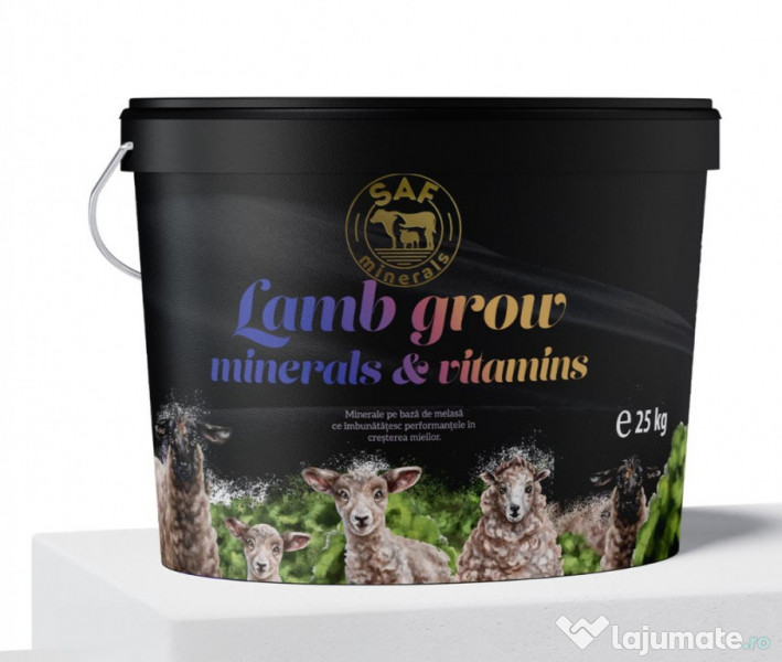 Block mineral pe bază de melasă și săruri minerale 