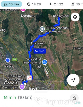 Proprietar Aroneanu Rediu Aldei teren 10500mp