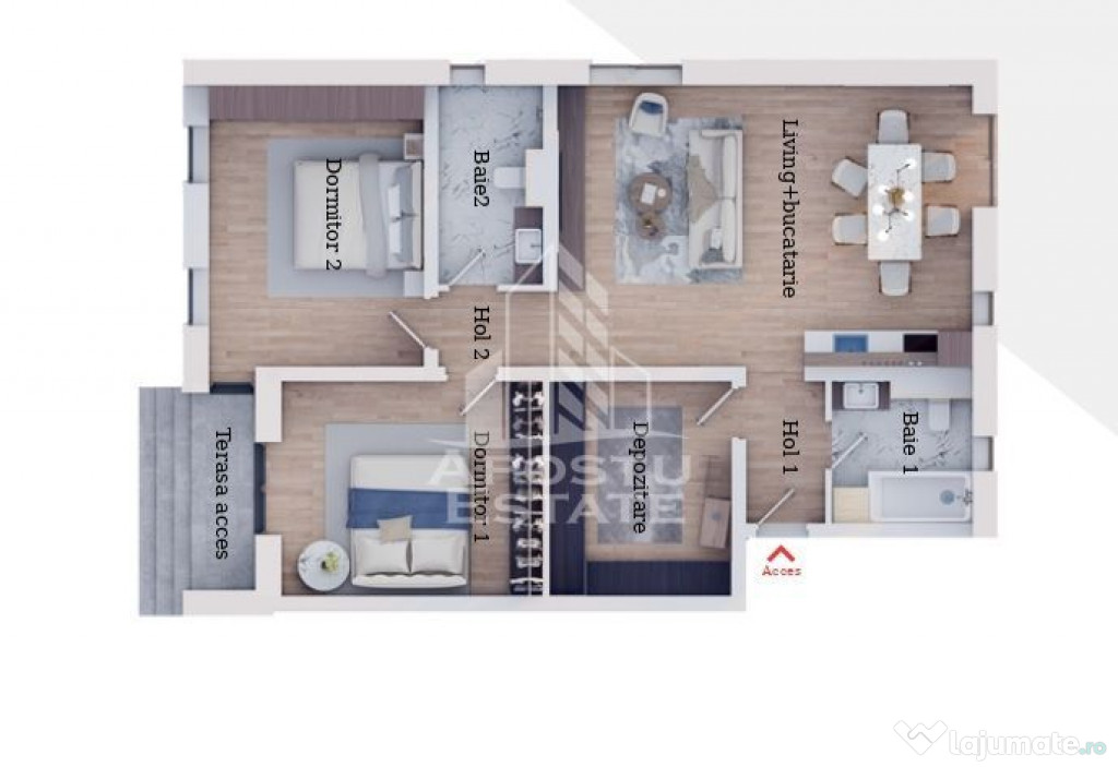 Bloc nou cu 8 apartamente, finalizare iulie 2026, zona Me...