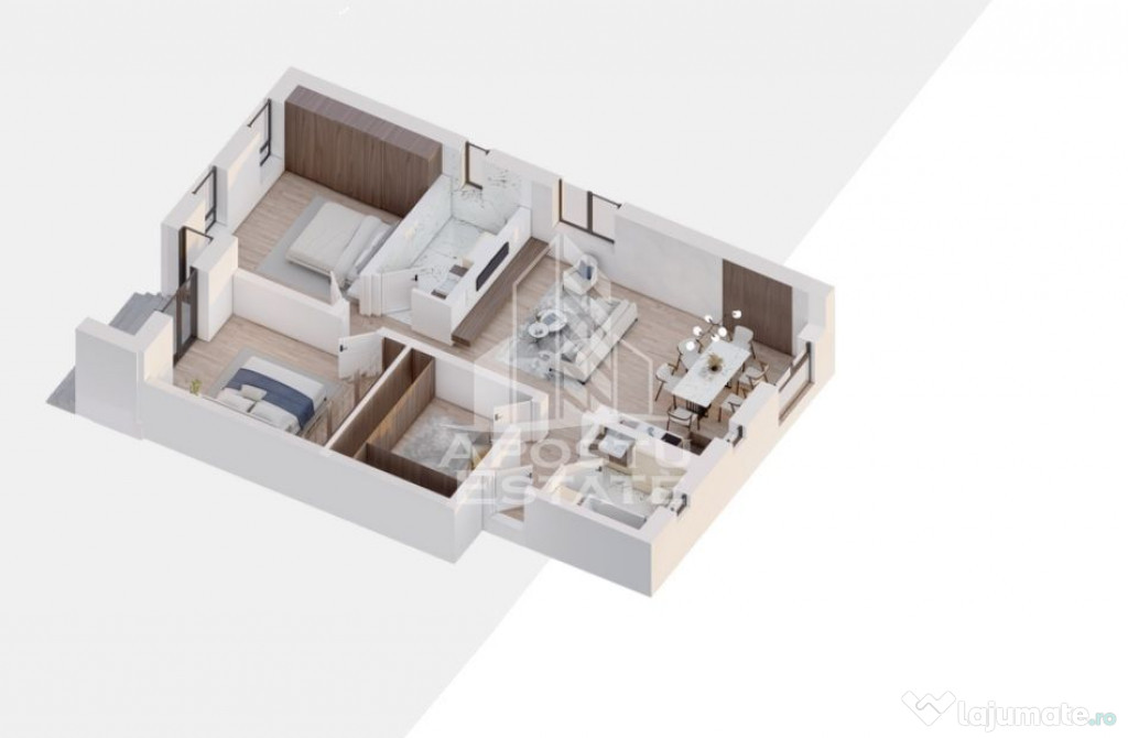 Bloc nou cu 8 apartamente, finalizare iulie 2026, zona Me...