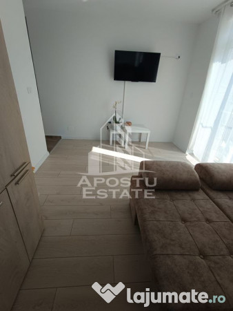 Apartament cu 1 camera complet mobilat si utilat in Giroc. 