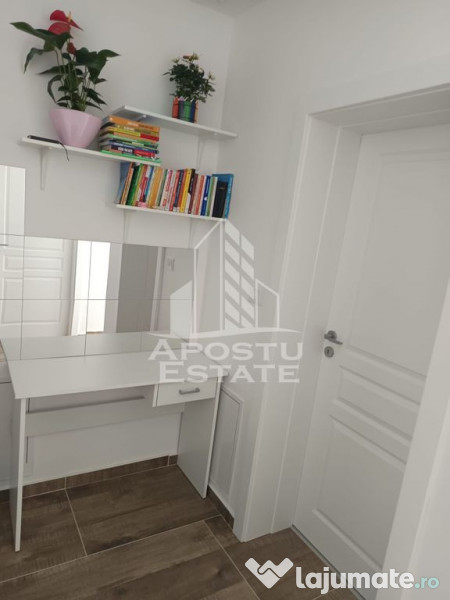 Apartament cu 1 camera complet mobilat si utilat in Giroc. 