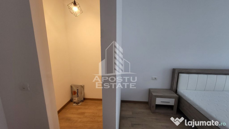 Apartament nou,2 camere si curte de 20 mp,mobilat Toronta...