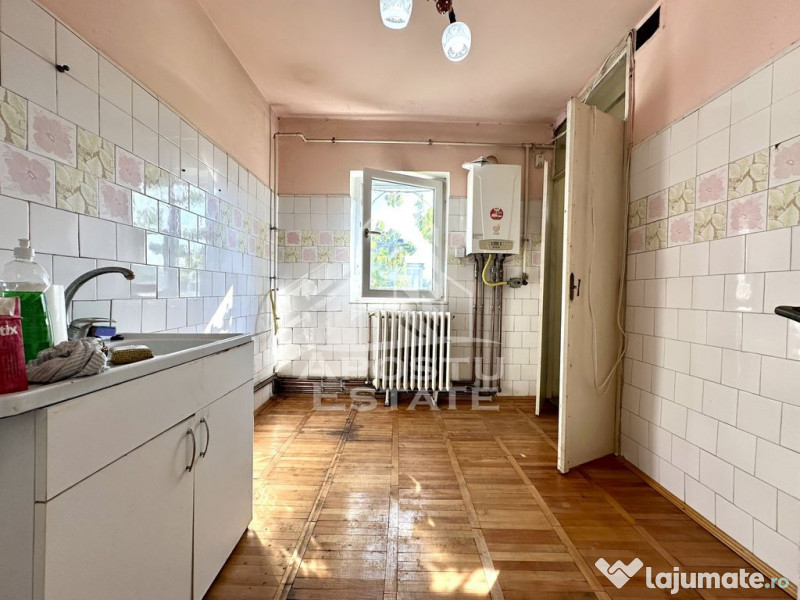 Aparatment 2 camere, centrala proprie, zona Sagului