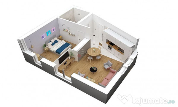 Apartament in Bloc Tip Vila