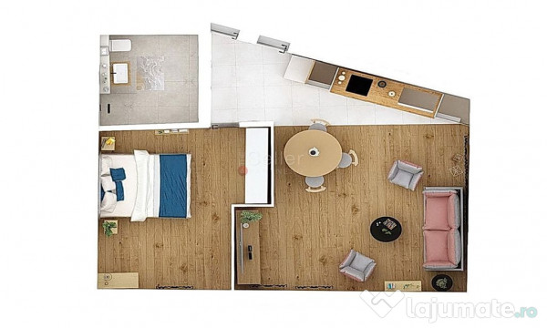 Apartament in Bloc Tip Vila