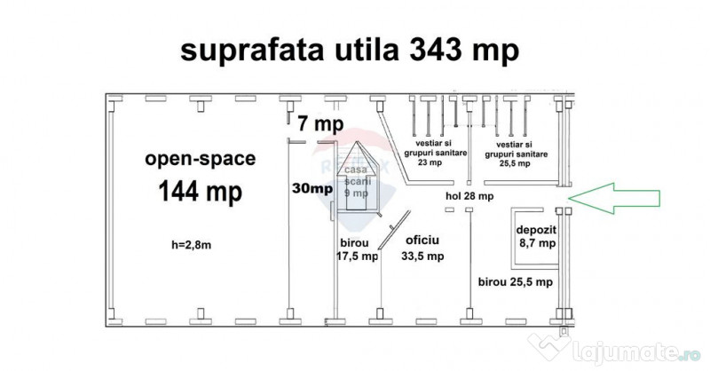 Închiriere spatiu în Brașov ideal sala fitness cursuri...