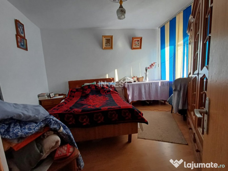 Apartament 3 camere decomandat, mobilat, centrală, beci + b