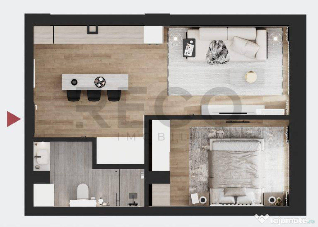 RECO APARTAMENT CU 2 CAMERE FELIX LAND 