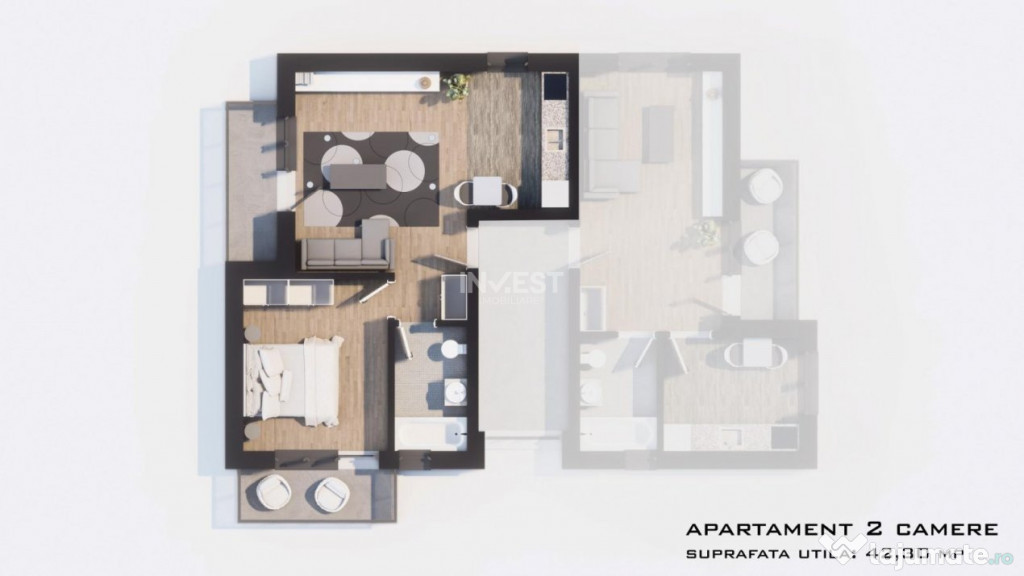 COMISION 0%! 1 CAMERA DECOMANDAT BLOC NOU PACURARI-REDIU 
