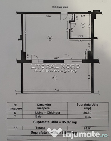 Mamaia Nord-Zennit Residence, Str.D21,gars.60mp cu terasa,parter inalt 