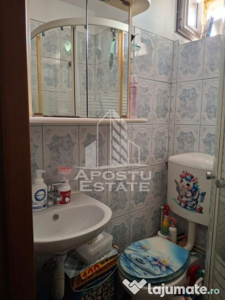 Garsoniera in zona Buziasului, 20 mp, bloc izolat 