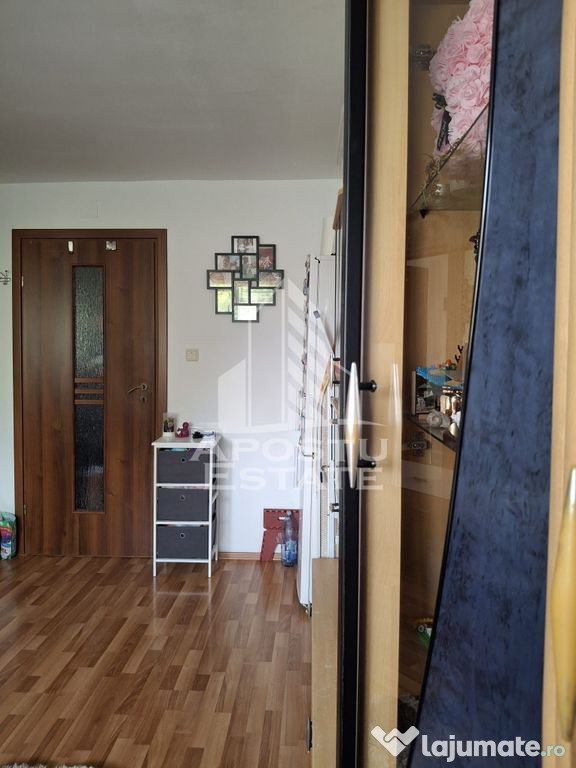 Garsoniera in zona Buziasului, 20 mp, bloc izolat 