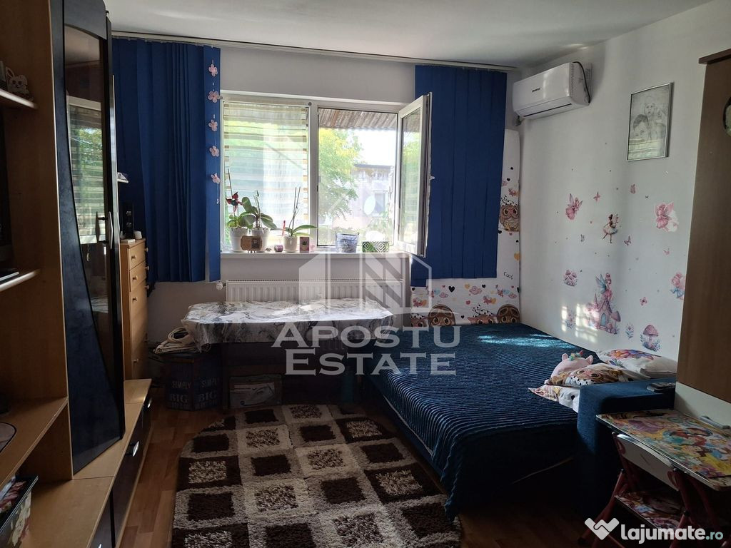 Garsoniera in zona Buziasului, 20 mp, bloc izolat 