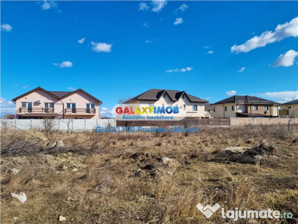 Teren 11000 mp pe strada Safirului din Bragadiru. 