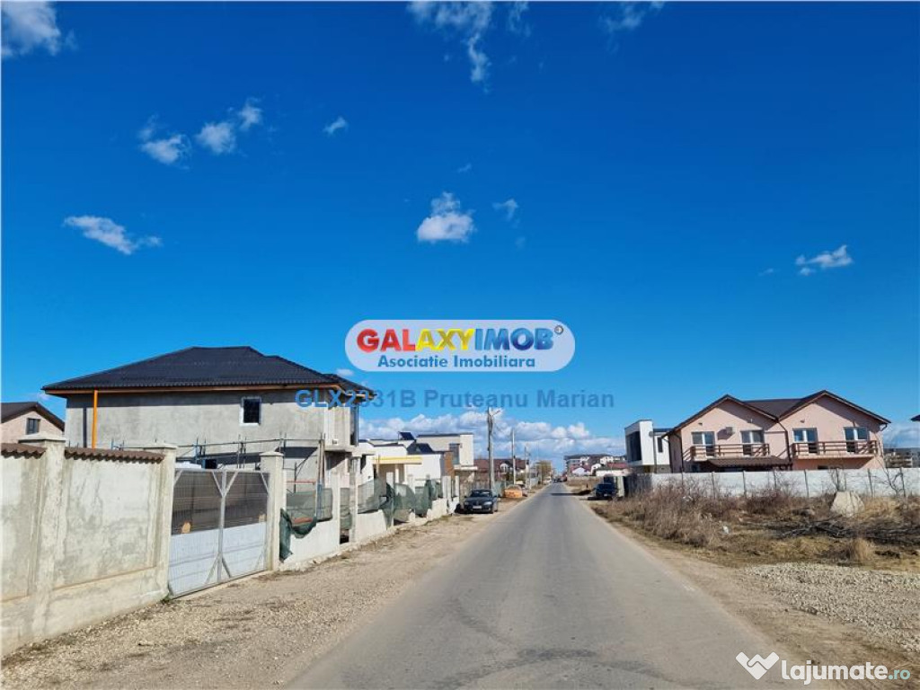 Teren 11000 mp pe strada Safirului din Bragadiru. 